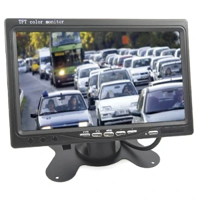 Image of 7 Inch TFT LCD Widescreen Monitor with Dash Bracket