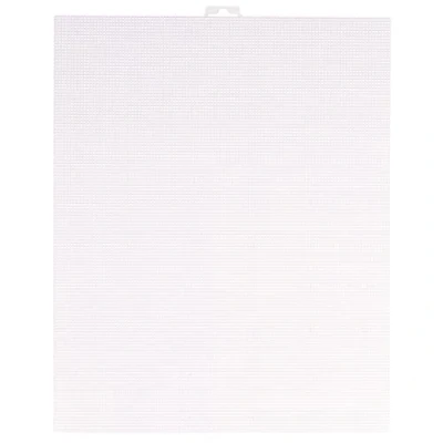 Image of Vaessen Creative Plastic Canvas, Count, Flexible Mesh Sheets for Crafts, Embroidery and Cross Stitch, 10 Pieces, Size 26x32cm or 10.2x12.5 in, Transparent