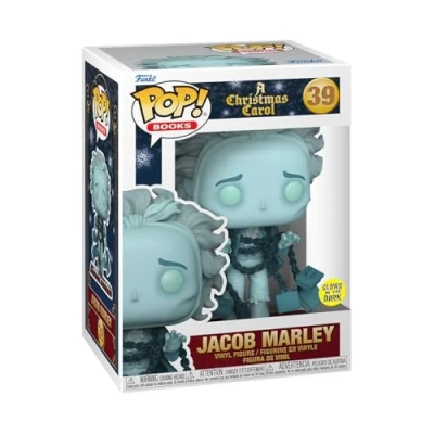 Image of Funko Pop! Movies: A Christmas Carol Jacob Marley Collectable Vinyl Figure Gift Idea Official Merchandise Toys for Kids &amp; Adults Movies Fans Model Collectors and Display