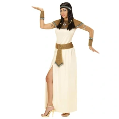 Image of Widmann 11010402 Cleopatra Costume, Beige/Gold, M