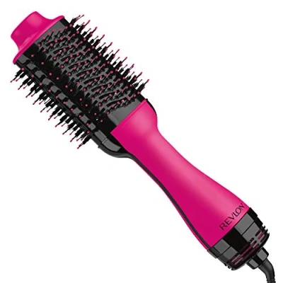 Image of REVLON RVDR5222PE Salon One Step Hair Dryer and Volumiser New Pink Version (One Step, IONIC CERAMIC Technology, Medium to Long Hair) RVDR5222PUK,Pink