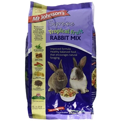 Image of Mr Johnson&#039;s Supreme Tropical Fruity Rabbit Mix, 2.25 kg, transparent