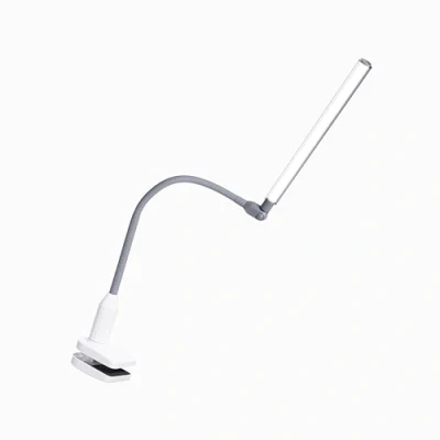 Image of daylight UnoPro™ Clamp Lamp High CRI 95 LED (6,000K, 1150 Lux), Anti Glare Shade, 4 Brightness Levels, Flexible Arm, Sturdy (White)