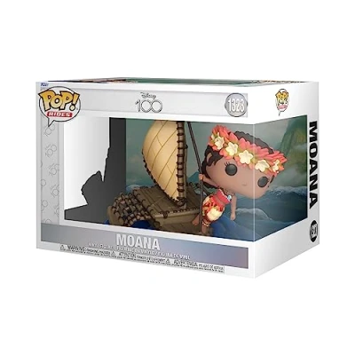Image of Funko Pop! Ride Super Deluxe: Disney 100 Moana (finale) Collectable Vinyl Figure Gift Idea Official Merchandise Toys for Kids &amp; Adults Movies Fans Model Collectors