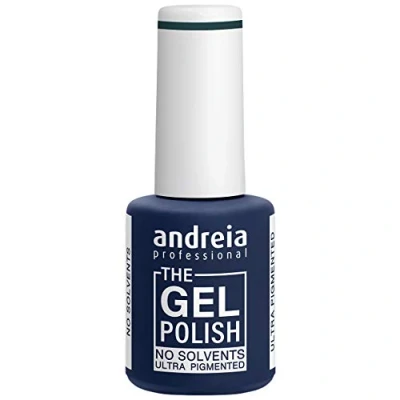 Image of Andreia Professional The Gel Polish Solvent and Odor Free Colour G45 Forest Green Shades of Grey, Blue 10.5 ml