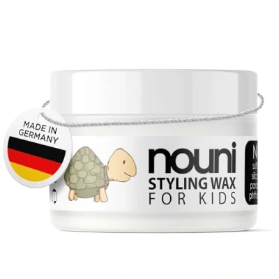 Image of hair Styling Wax For Kids and Toddlers Gel without silicones, sulphates or colourants vegan all types 50ml by nouni