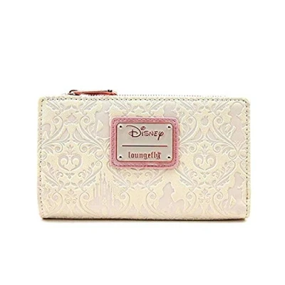 Image of Loungefly x Disney Princess Damask Debossed Wallet, Multi, One Size, Casual