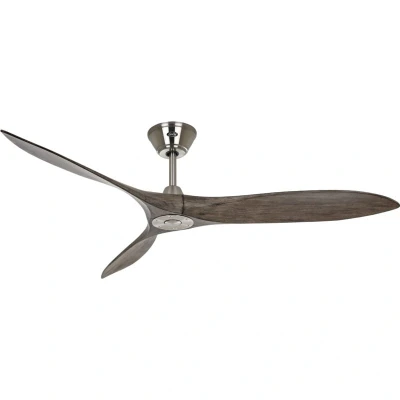 Image of CasaFan Eco Airscrew ceiling fan 152 cm chrome