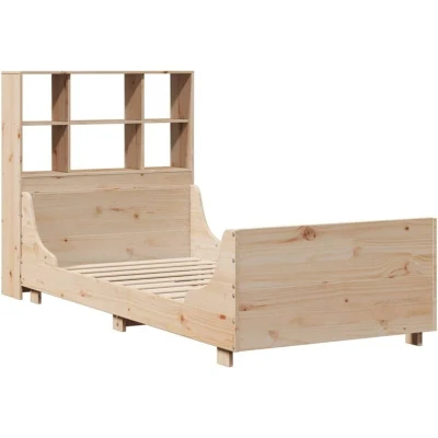 Image of vidaXL Bookcase Bed without Mattress 90x200 cm Solid Wood