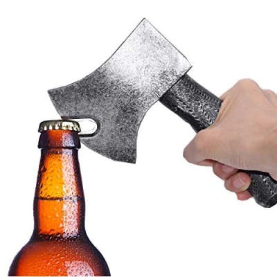 Image of Magnetic Axe Bottle Opener Retro Beer Refrigerator of