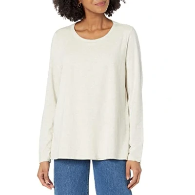 Image of Amazon Essentials Women&#039;s Nursing T Shirt, Oatmeal Heather, XS