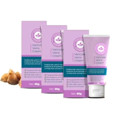 Image of Vuara Varicose Veins Cream, Witch Hazel Treatment for Legs, Natural Treatment, Cream Women Men (3pcs)