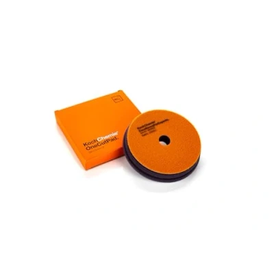 Image of Koch Chemie One Cut Pad Medium Abrasive Sponge for Removing Moderate Weathering &amp; Scratches; Low Torsion Forces High Stability; Long Lasting Compression Hardness; Contours Easily (126mm x 23mm)