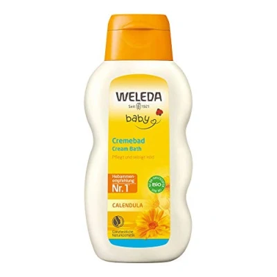 Image of Weleda Baby Calendula Cream Bath, 200 ml