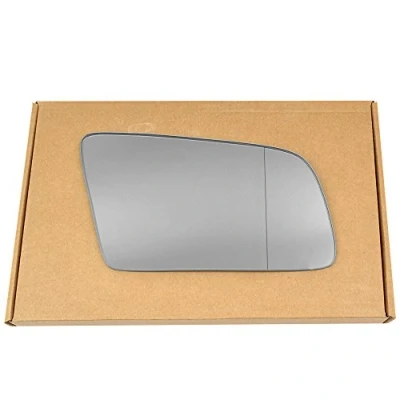Image of Less4spares Wing Mirror Glass Right Compatible with BMW 5 Series 6 2003 2010 STICK ON Driver Off Side Blind Spot