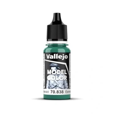 Image of Vallejo Model Color 17 ml Acrylic Paint Emerald