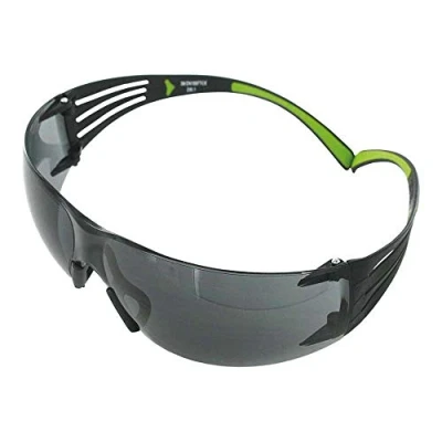 Image of 3M SecureFit Safety Glasses, Anti Scratch / Fog, Grey Lens, SF402AS/AF EU