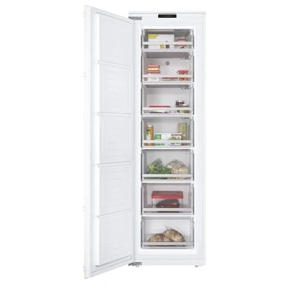 Image of Hoover HOUS518EWK Integrated Upright Freezer 204L Total Capacity, White, E Rated