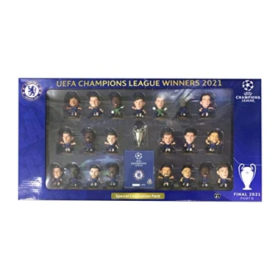 Image of SoccerStarz Chelsea Champions League Winners Team Pack 21 players (20/21), CFCCHAMP21