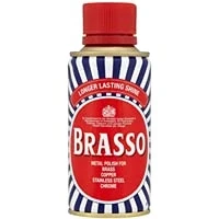 Image of Liquid Metal Polish for Brass Copper Stainless Steel &amp; Pewter 175ml Tin Cleans Long Lasting Shine