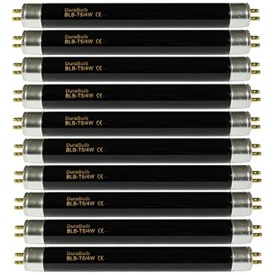 Image of 10 x DuraBulb® F4 T5 BLB Bank Note Checker UV Bulbs Fake Money Detector Ultraviolet Blacklight Tubes