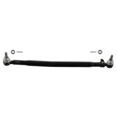 Image of 20393067, 3988767 Centre Rod Assembly FEBI BILSTEIN 39121 Front Axle Push with castellated nut and split pins