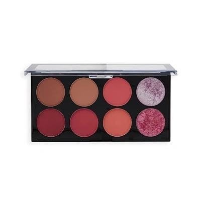Image of Revolution Beauty London, Ultra, Blush Palette, Sugar &amp; Spice, 8 Shades,12.8g