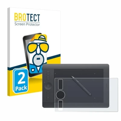 Image of brotect Screen Protector Anti Glare compatible with Wacom Intuos Pro S PTH 460 (2 Pack) Matte, Fingerprint Protection Film