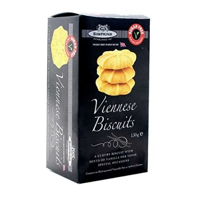 Image of Simpkins Sugar Free Viennese Biscuits 150g (2 Pack)