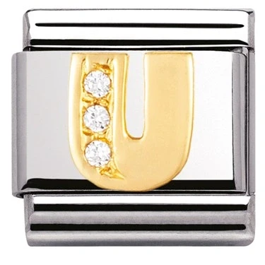 Image of Nomination Cubic Zirconia U Charm
