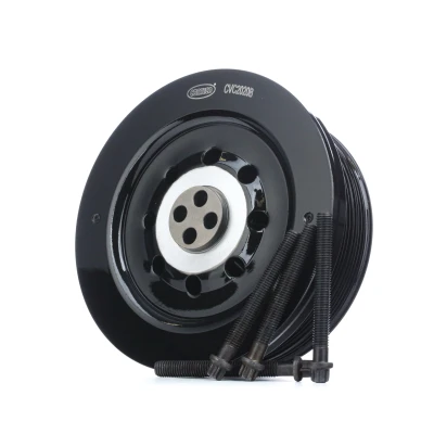 Image of 11237788611, 11237793593, 11238511371 Belt Pulley Set, crankshaft CORTECO 80004866 192mm BMW: 3 Saloon, Touring, 5 Touring