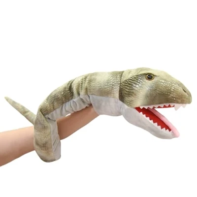 Image of Lilizzhoumax Simulation snake Hand Puppet Plush Toy Stuffed Animal handpuppet Fluffy Cute Role Playing Child Interactive Early Education Toys Home Decoration Gift for Kids