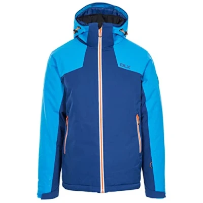 Image of DLX Trespass Men Coulson Warm Waterproof and Windproof Ski Jacket Twilight, Large