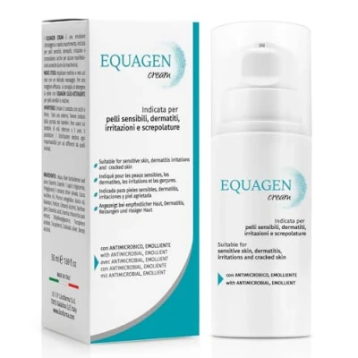 Image of Equagen Gentle Sebum normalizing Rebalancing Face Cream 99% Ingredients of Natural Origin