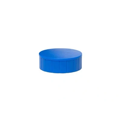 Image of MAUL MAULsolid Magnets, Diameter 38 mm (Pack of 10), Mini Magnets Made Plastic with 2.5 kg Adhesive Force, Strong for Whiteboard and Magnetic Board, Ideal Office, Home Office