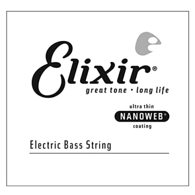Image of Elixir Strings Electric Bass String NANOWEB Coating, .050, Long Scale
