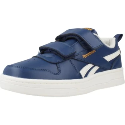 Image of Reebok Classic Royal Prime TWO Strap Trainers for kids, Size: 110, Batik blue/chalk/electric amber shoes