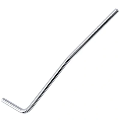 Image of Musiclily Pro 5.5mm Push in Tremolo Arm Whammy Bar for Strat Style Electric Guitar, Chrome