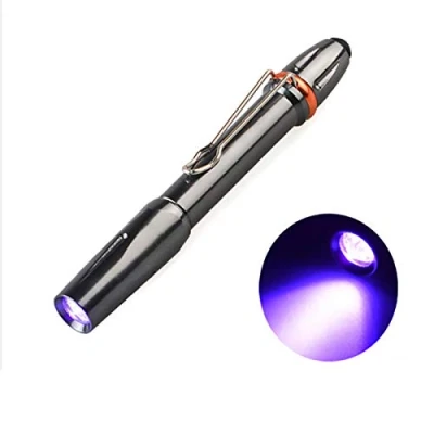 Image of POCKETMAN UV Torch Ultra Violet Blacklight Flashlight Pen Light Detector 395nm LED Penlight