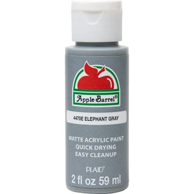 Image of Plaid Acrylic Paint, Elephant Grey, 59 ml (Pack of 1)