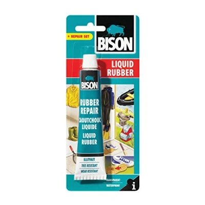 Image of Bison Liquid Rubber Transparent Repair Set 50ml