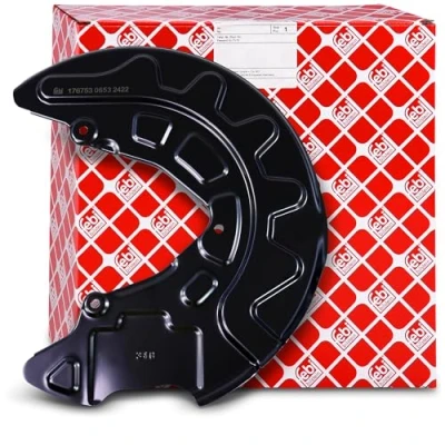 Image of VWN3CA2C448AA Brake Disc Back Plate FEBI BILSTEIN 176753 Front Axle Right CUPRA: Formentor SUV, SKODA: Octavia IV Combi