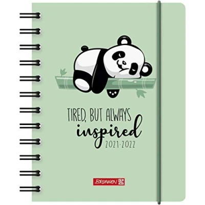 Image of &quot;BRUNNEN 1071755032 Tageskalender/Schülerkalender 2021/2022 &quot;&quot;Panda&quot;&quot; &quot;