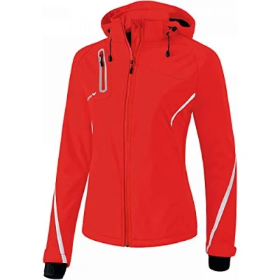 Image of Erima Women Outdoor Basics Softshell Jacket Function red/white, 42