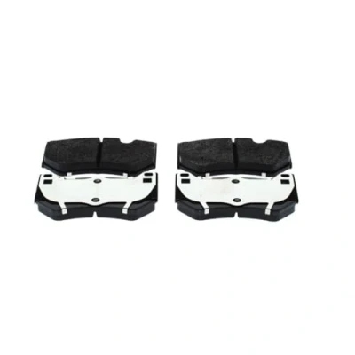 Image of 80A698151C, 80A698151H Brake pad set BOSCH 0 986 424 966 Low Metallic with anti squeak plate, mounting manual AUDI: Q5, Q5 SUV Sportback