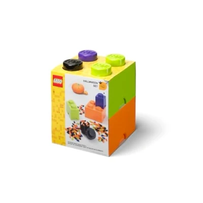 Image of LEGO Storage Brick Multipack L, Stackable Boxes, Set of 4 pcs Perfect Organiser, Desk Solution and Room Unit for Kids