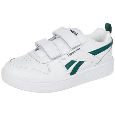 Image of Reebok Baby Boys Royal Prime 2.0 2V Sneakers, FTWR White/FTWR White/Dark Green, 2.5 UK Child