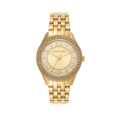 Image of Michael Kors Harlowe Watch goldcoloured, Women&#039;s, Size: One Size, Gold coloured