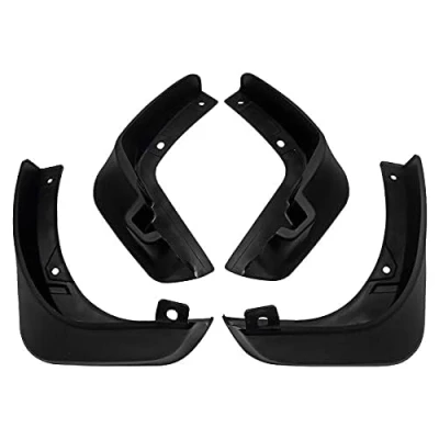 Image of LLLyyyJ 4 Pcs Car Mud Flaps for Nissan Micra March K13 2010 2011 2012 2013,Front Rear Mudflaps Splash Flap Mudguards Wheel Protection Accessories.