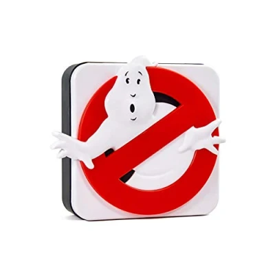 Image of Numskull Ghostbusters 3D Lamp Wall Light,Plastic Ambient Lighting Gaming Accessory for Bedroom, Home, Study, Office, Work Official Merchandise